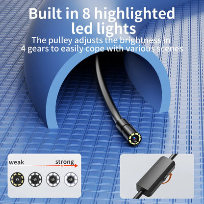 JCWHCAM IP68 Waterproof Endoscope Camera – HD 960P Inspection Camera for iPhone & iPad