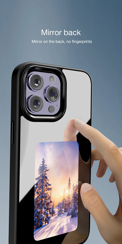 NFC Smart E-Ink Display iPhone Case – Customisable Photo & Design Projection Cover (iPhone 11–16 Pro Max)