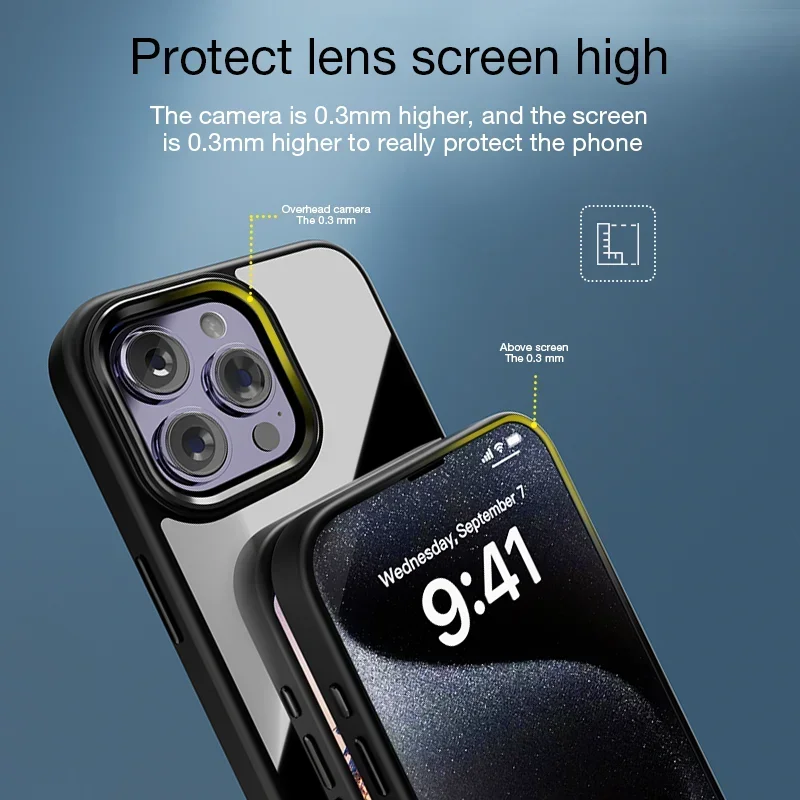 NFC Smart E-Ink Display iPhone Case – Customisable Photo & Design Projection Cover (iPhone 11–16 Pro Max)