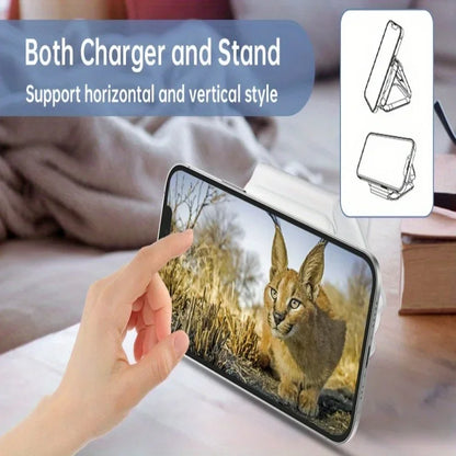 Maerknon 3-in-1 Magnetic Wireless Charger – Foldable Fast Charging Dock for iPhone, Apple Watch & AirPods