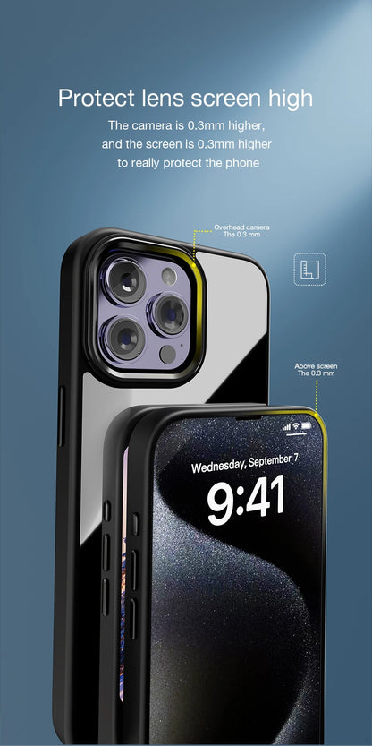 NFC Smart E-Ink Display iPhone Case – Customisable Photo & Design Projection Cover (iPhone 11–16 Pro Max)