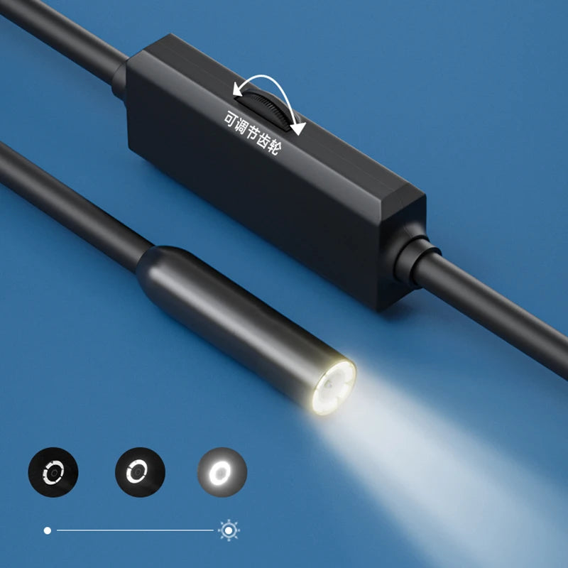 JCWHCAM IP68 Waterproof Endoscope Camera – HD 960P Inspection Camera for iPhone & iPad